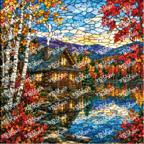 PatternPly® Full Coverage Fall Series Volume 1 Fall and Autumn Scenes 3