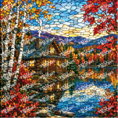 PatternPly® Transparent Fall Series Volume 1 Fall and Autumn Scenes 3