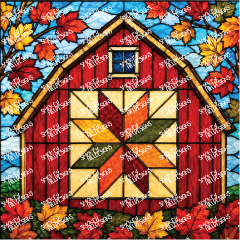 PatternPly® Transparent Fall Series Volume 1 Fall and Autumn Scenes 5