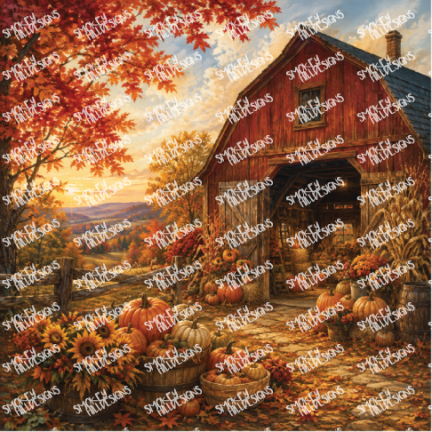PatternPly® Full Coverage Fall Series Volume 2 Fall and Autumn Scenes 13