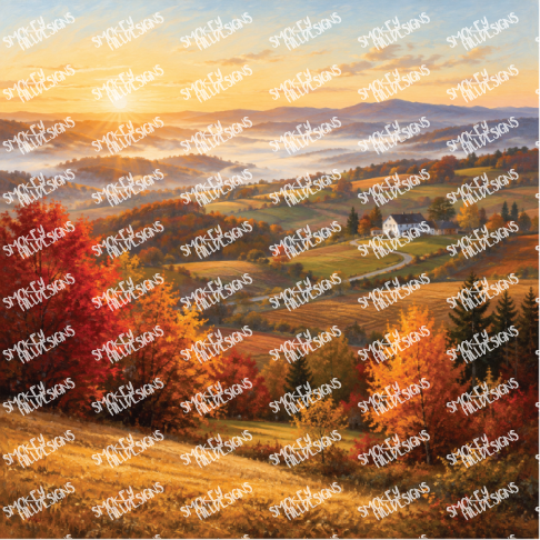 PatternPly® Full Coverage Fall Series Volume 2 Fall and Autumn Scenes 24