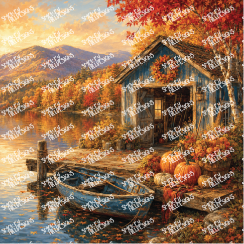 PatternPly® Transparent Fall Series Volume 2 Fall and Autumn Scenes 25