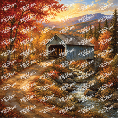 PatternPly® Transparent Fall Series Volume 2 Fall and Autumn Scenes 4