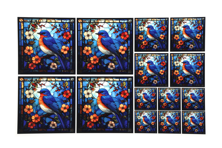 PatternPly® Full Coverage Blue Bird 3 Sizes