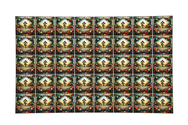 PatternPly® Full Coverage Spring Birdhouse Extra Small