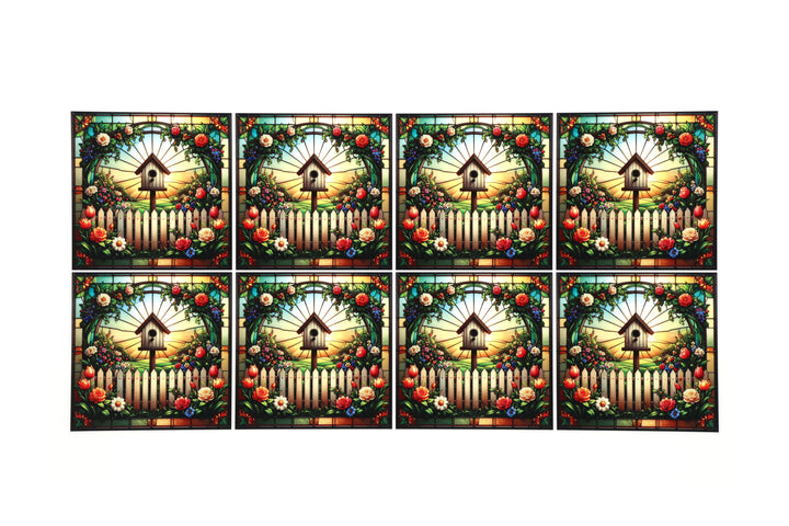 PatternPly® Full Coverage Spring Birdhouse Medium