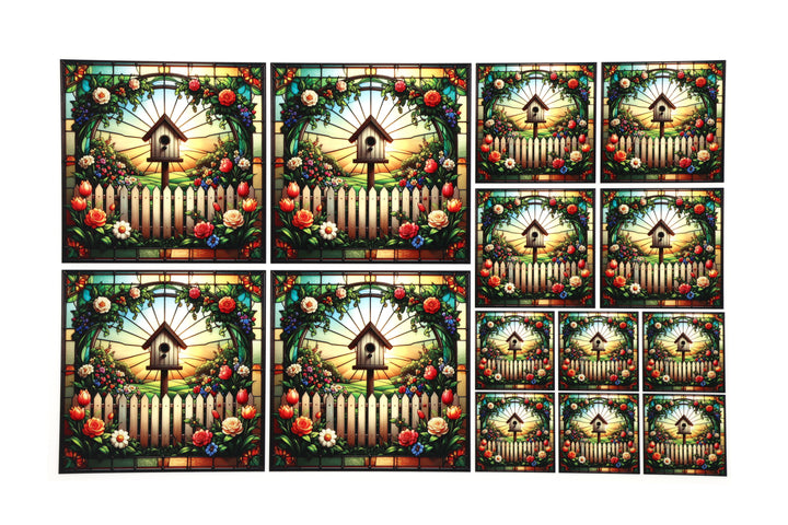 PatternPly® Full Coverage Spring Birdhouse 3 Sizes