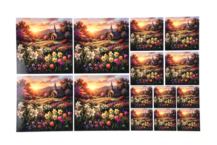 PatternPly® Full Coverage Holy Morning 3 Sizes