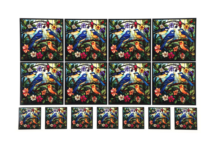 PatternPly® Full Coverage Spring Bird Party 2 Sizes