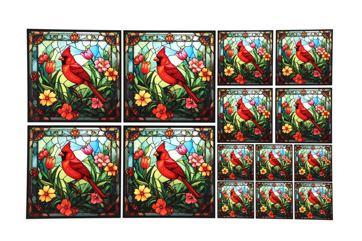 PatternPly® Full Coverage Spring Cardinal 3 Sizes