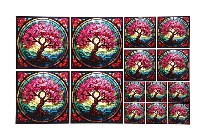 PatternPly® Full Coverage Spring Blossoms 3 Sizes