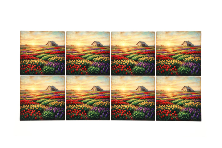PatternPly® Full Coverage Sunrise Flower Fields Medium