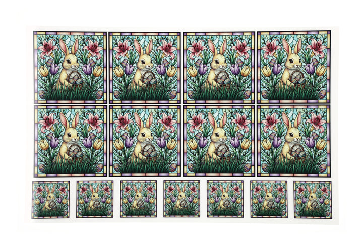 PatternPly® Full Coverage Bunnys Treasure 2 Sizes