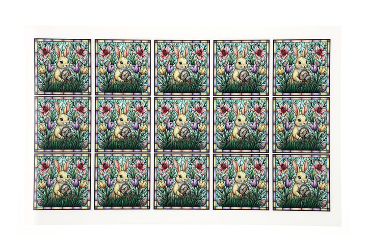 PatternPly® Full Coverage Bunnys Treasure Small