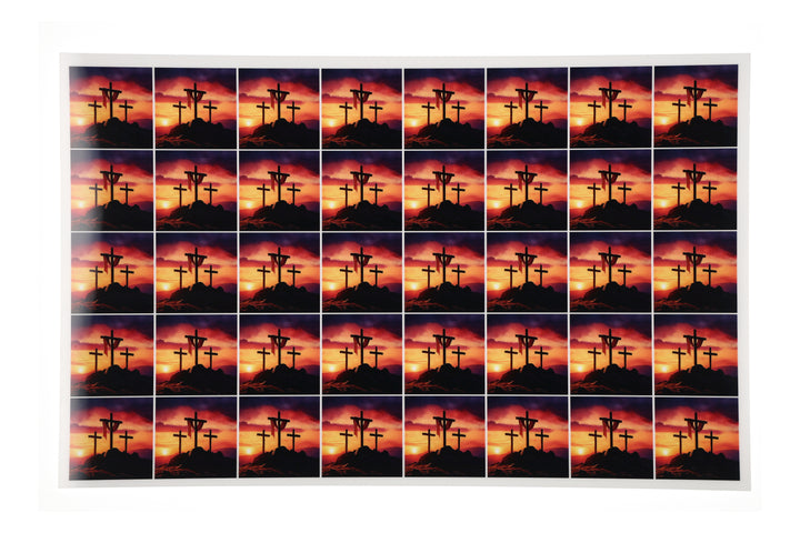 PatternPly® Full Coverage Crosses on the Hill Extra Small