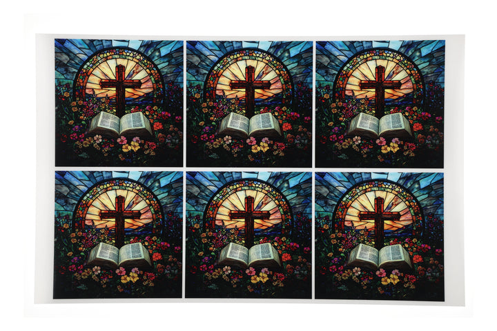 PatternPly® Full Coverage Cross and Scripture Large