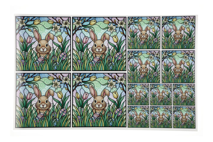 PatternPly® Full Coverage Somebunny Loves Spring 3 Sizes