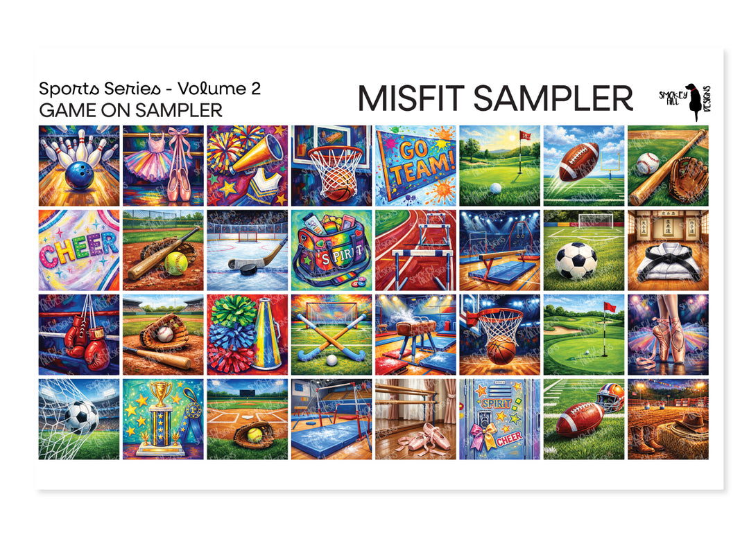 Misfit PatternPly® Transparent Game On Sampler