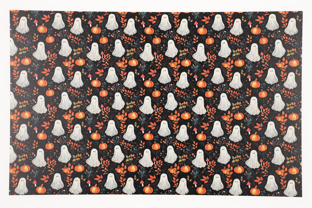 PatternPly® Full Coverage Ghosts and Mushrooms