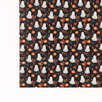 PatternPly® Full Coverage Ghosts and Mushrooms Micro sheet showing the pattern
