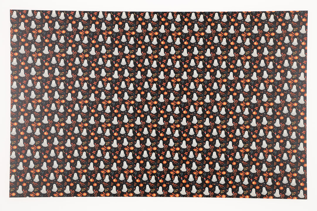 PatternPly® Full Coverage Ghosts and Mushrooms Micro