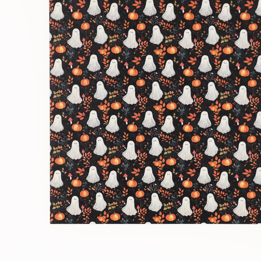 PatternPly® Transparent Ghosts and Mushrooms Micro