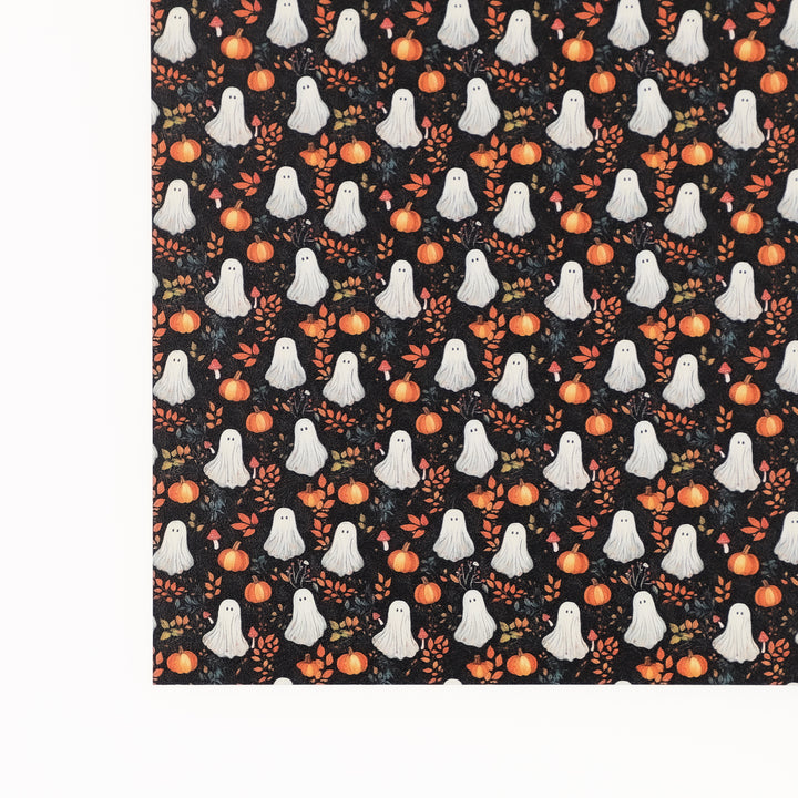 PatternPly® Transparent Ghosts and Mushrooms Micro