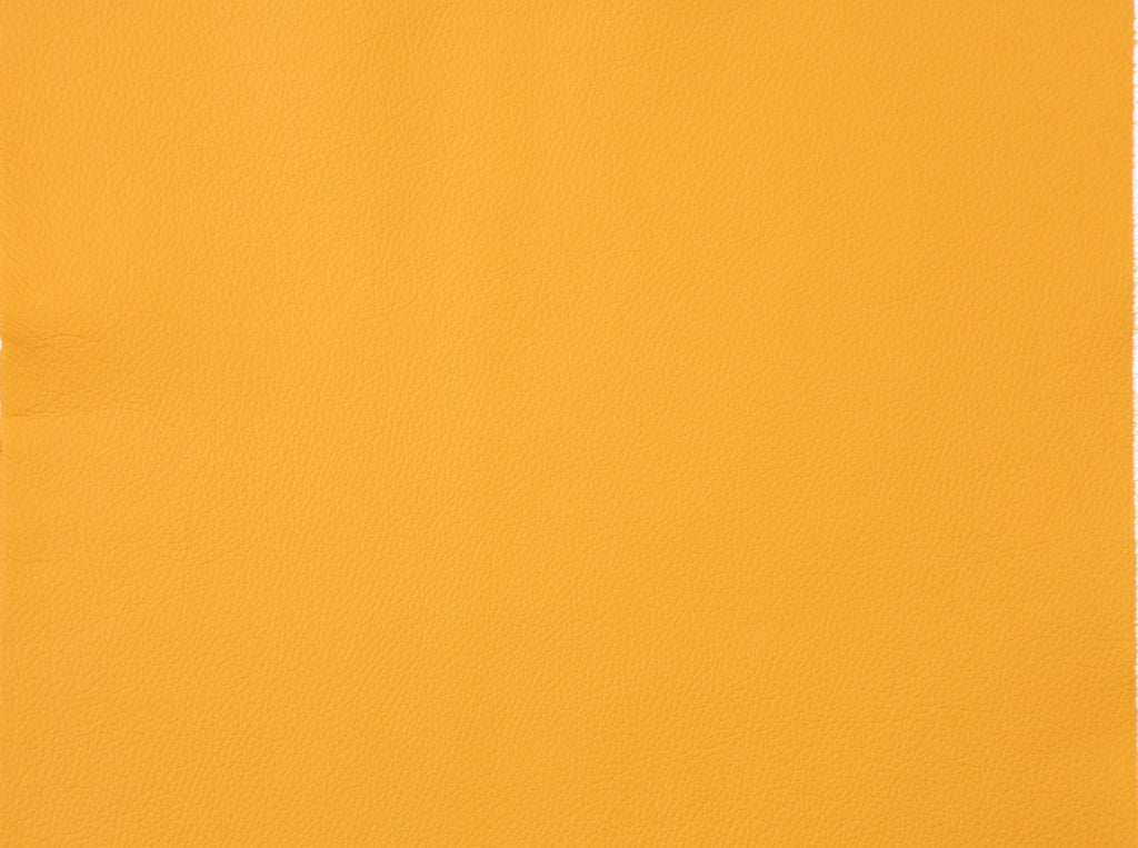 Golden Yellow Leather