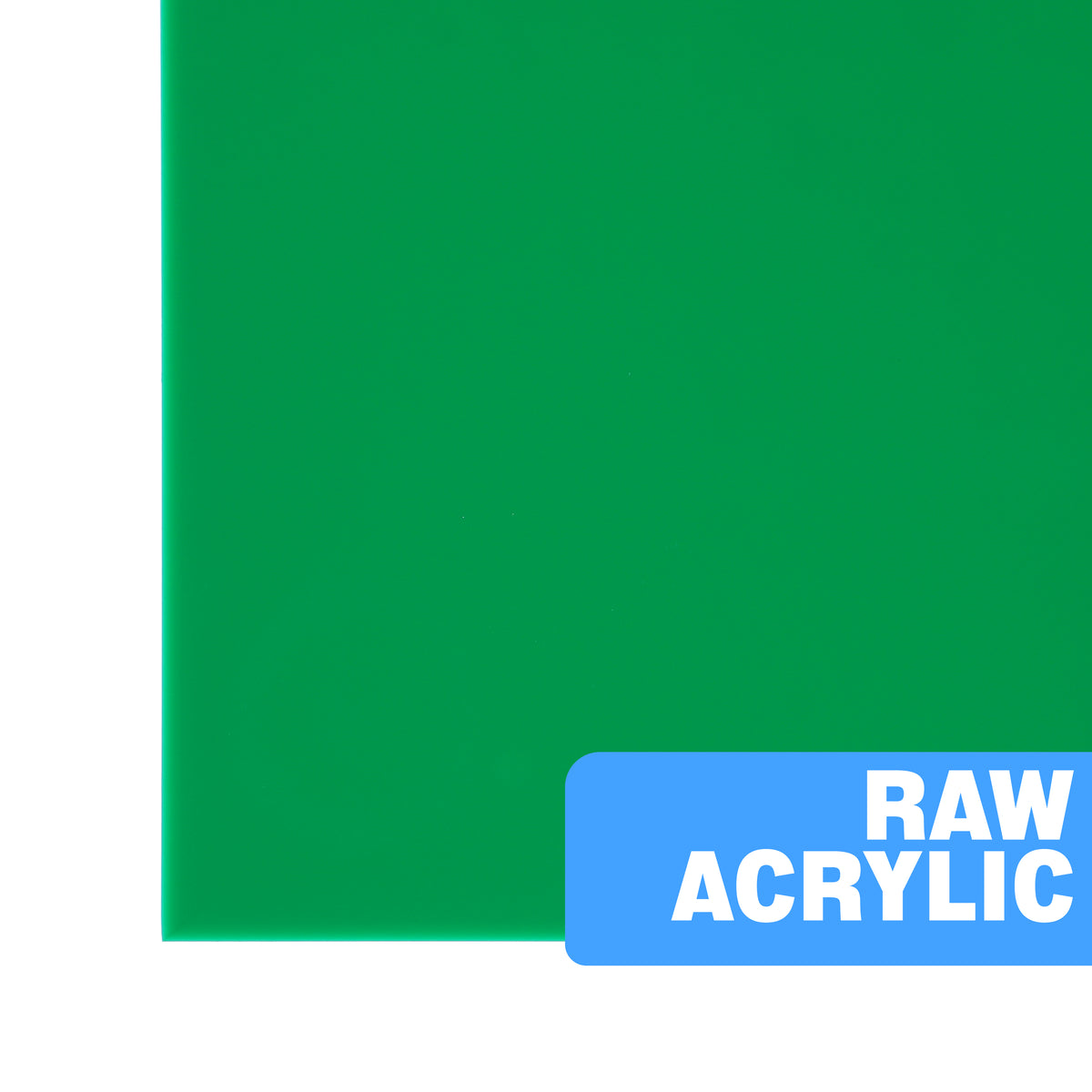 1/16" Green Acrylic Gloss / Gloss