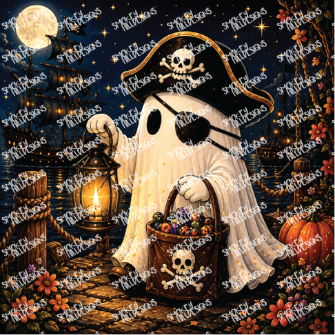 PatternPly® Full Coverage Halloween Series Volume 1 Curious Little Spirits 11