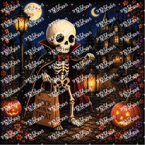 PatternPly® Transparent Halloween Series Volume 1 Curious Little Spirits 17