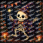 PatternPly® Transparent Halloween Series Volume 1 Curious Little Spirits 18 art scene artwork