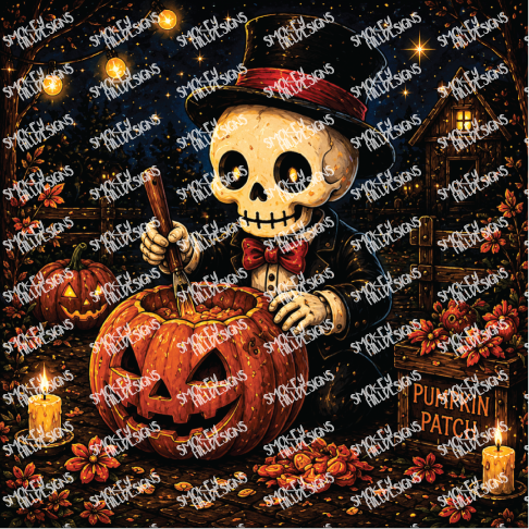 PatternPly® Full Coverage Halloween Series Volume 1 Curious Little Spirits 19