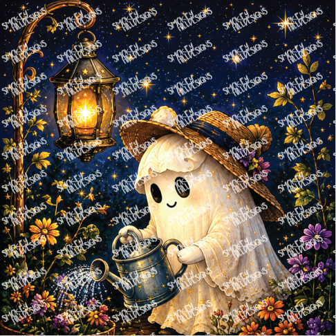 PatternPly® Transparent Halloween Series Volume 1 Curious Little Spirits 1