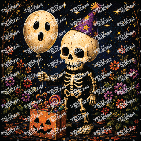 PatternPly® Transparent Halloween Series Volume 1 Curious Little Spirits 20