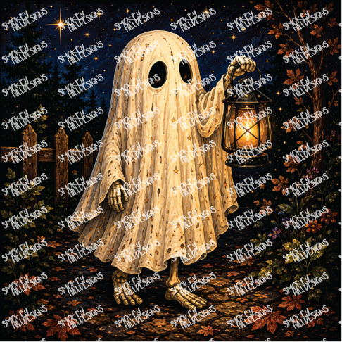 PatternPly® Transparent Halloween Series Volume 1 Curious Little Spirits 27