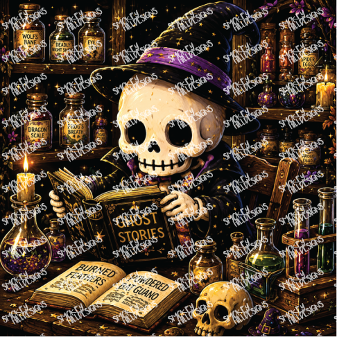 PatternPly® Full Coverage Halloween Series Volume 1 Curious Little Spirits 31