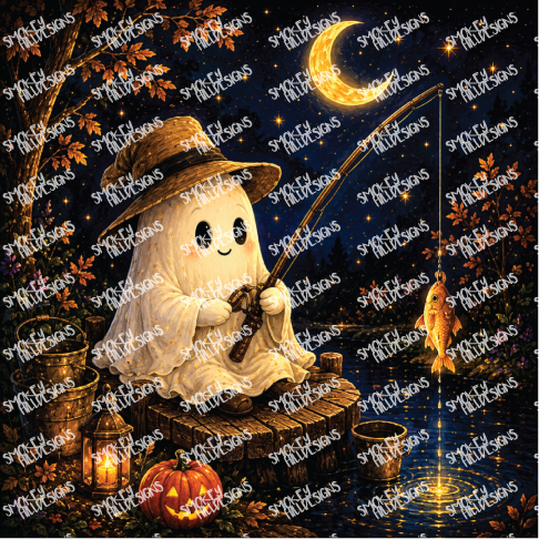 PatternPly® Transparent Halloween Series Volume 1 Curious Little Spirits 4