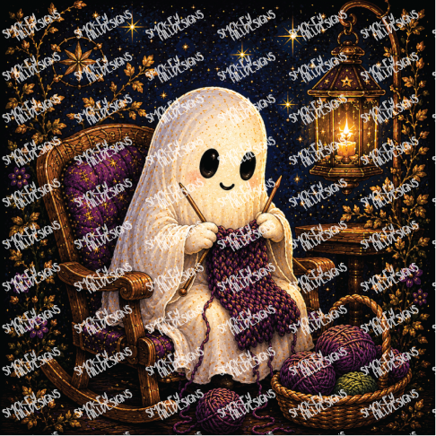 PatternPly® Transparent Halloween Series Volume 1 Curious Little Spirits 5