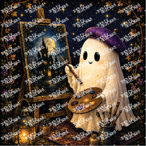 PatternPly® Transparent Halloween Series Volume 1 Curious Little Spirits 7