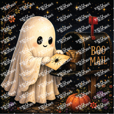 PatternPly® Transparent Halloween Series Volume 1 Curious Little Spirits 8