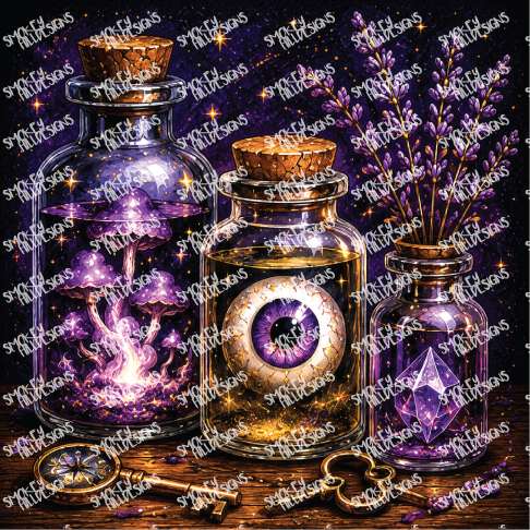 PatternPly® Transparent Halloween Series Volume 2 Moonlit Curiosities 18