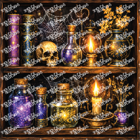 PatternPly® Full Coverage Halloween Series Volume 2 Moonlit Curiosities 2