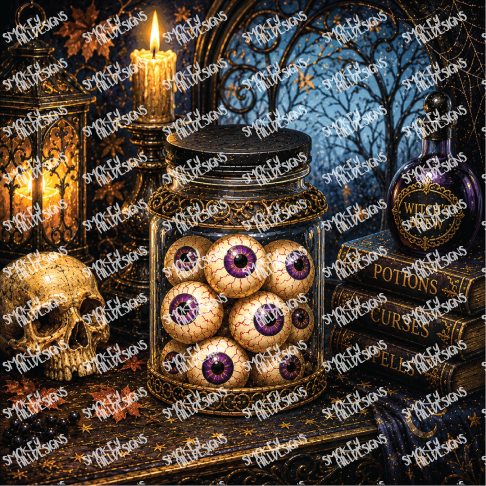 PatternPly® Full Coverage Halloween Series Volume 2 Moonlit Curiosities 6