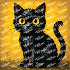 PatternPly® Transparent Halloween Series Volume 3 Haunted Whimsy 10 art scene artwork