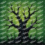 PatternPly® Transparent Halloween Series Volume 3 Haunted Whimsy 11 art scene artwork