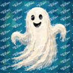 PatternPly® Transparent Halloween Series Volume 3 Haunted Whimsy 31 art scene artwork
