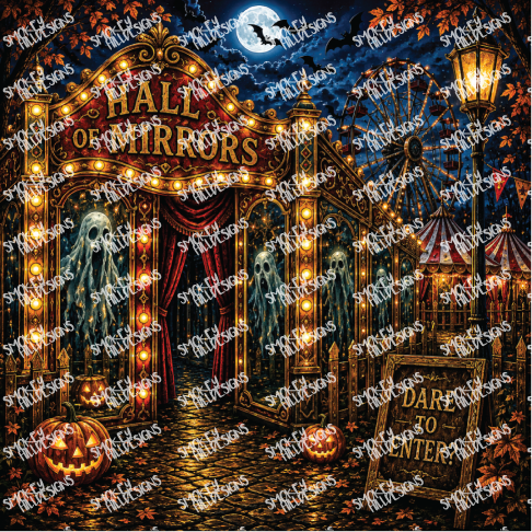 PatternPly® Transparent Halloween Series Volume 5 Spooky Midway 11