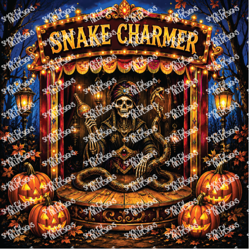 PatternPly® Transparent Halloween Series Volume 5 Spooky Midway 16