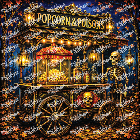 PatternPly® Transparent Halloween Series Volume 5 Spooky Midway 17